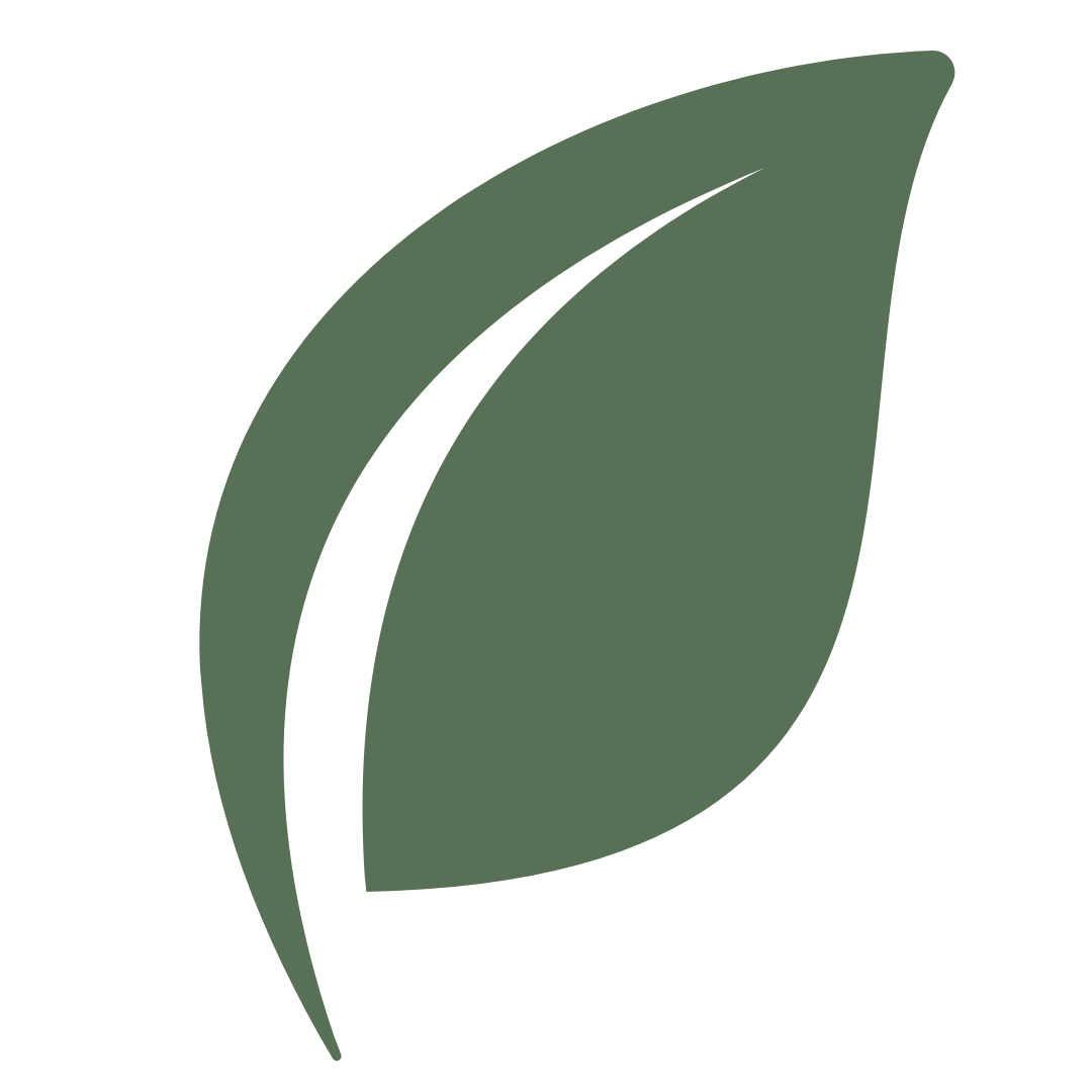 green leaf graphic